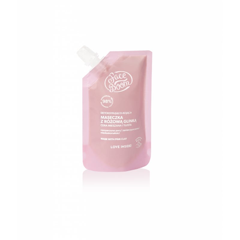 Bielenda Detoxifying &amp; Soothing Pink Clay Face Mask 40 g