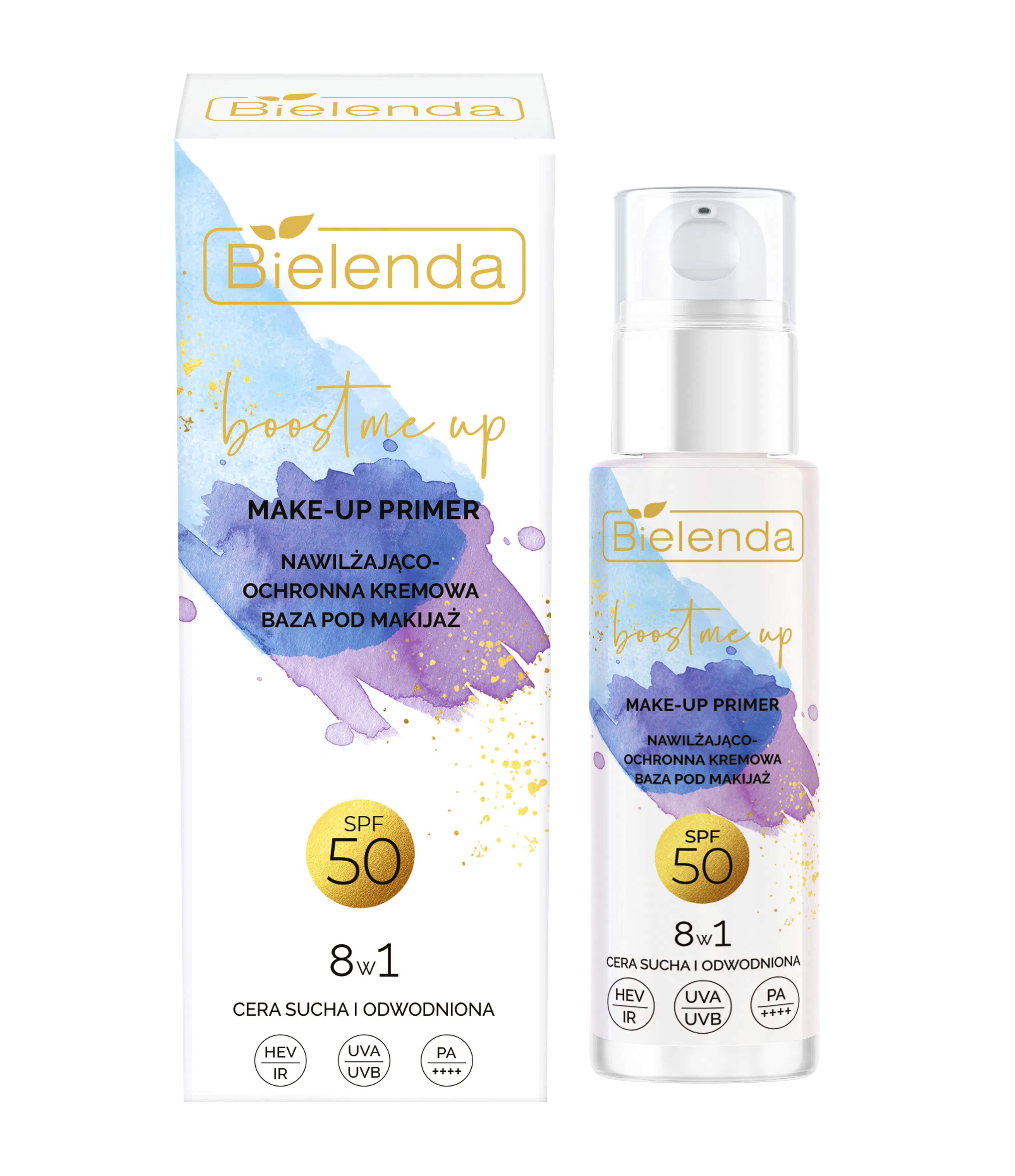 Bielenda 8 In 1 Protective Moisturising Makeup Primer SPF 50 30 ml