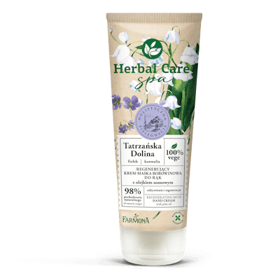 Herbal Care Spa Regenerating Mud Hand Cream-Mask With Pine Oil 100 ml