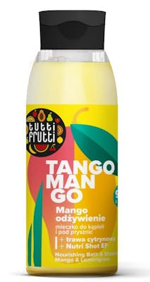 Tutti Frutti Nourishing Bath &amp; Shower Milk Mango &amp; Lemongrass 400 ml