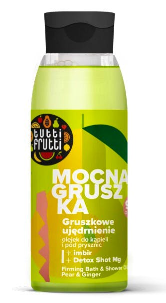 Tutti Frutti Firming Bath & Shower Oil Pear & Ginger 400 ml