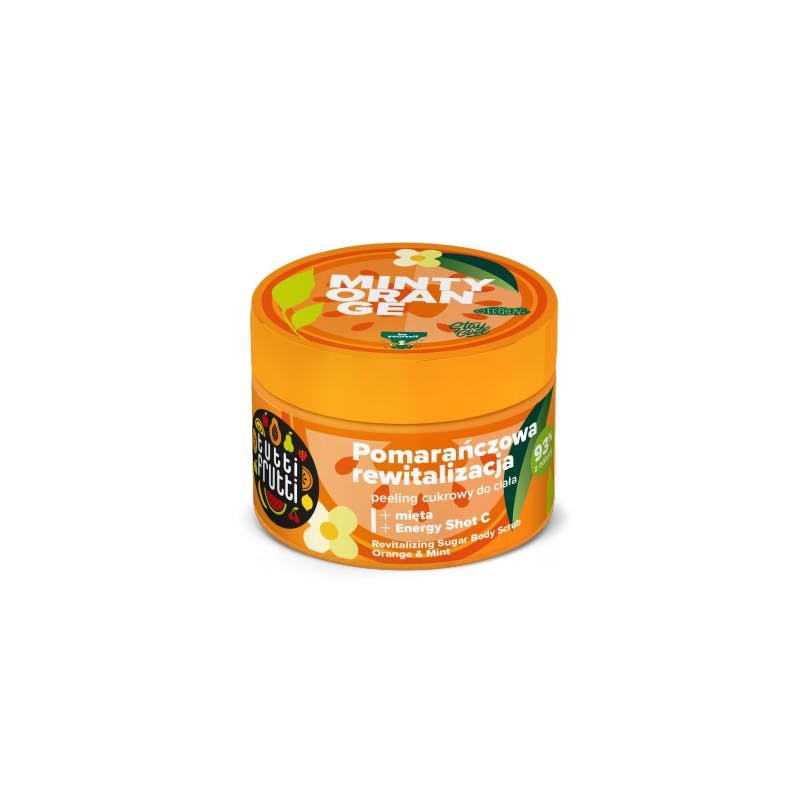 Tutti Frutti Revitalizing Sugar Body Scrub Orange &amp; Mint 300 g