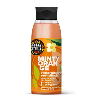 Tutti Frutti Revitalizing Bath &amp; Shower Oil Orange &amp; Mint 400 ml