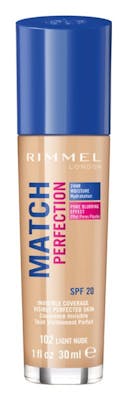 Rimmel Match Perfection Foundation 102 Light Nude 30 ml