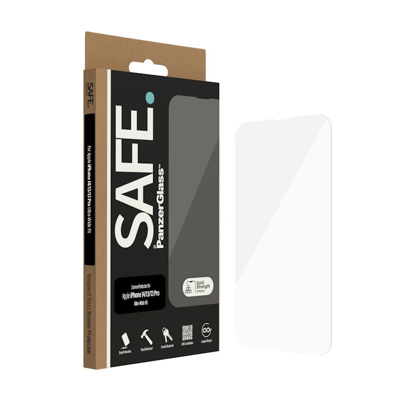 SAFE. by PanzerGlass iPhone 14/13/13 Pro UWF Screen Protector Glass 1 st