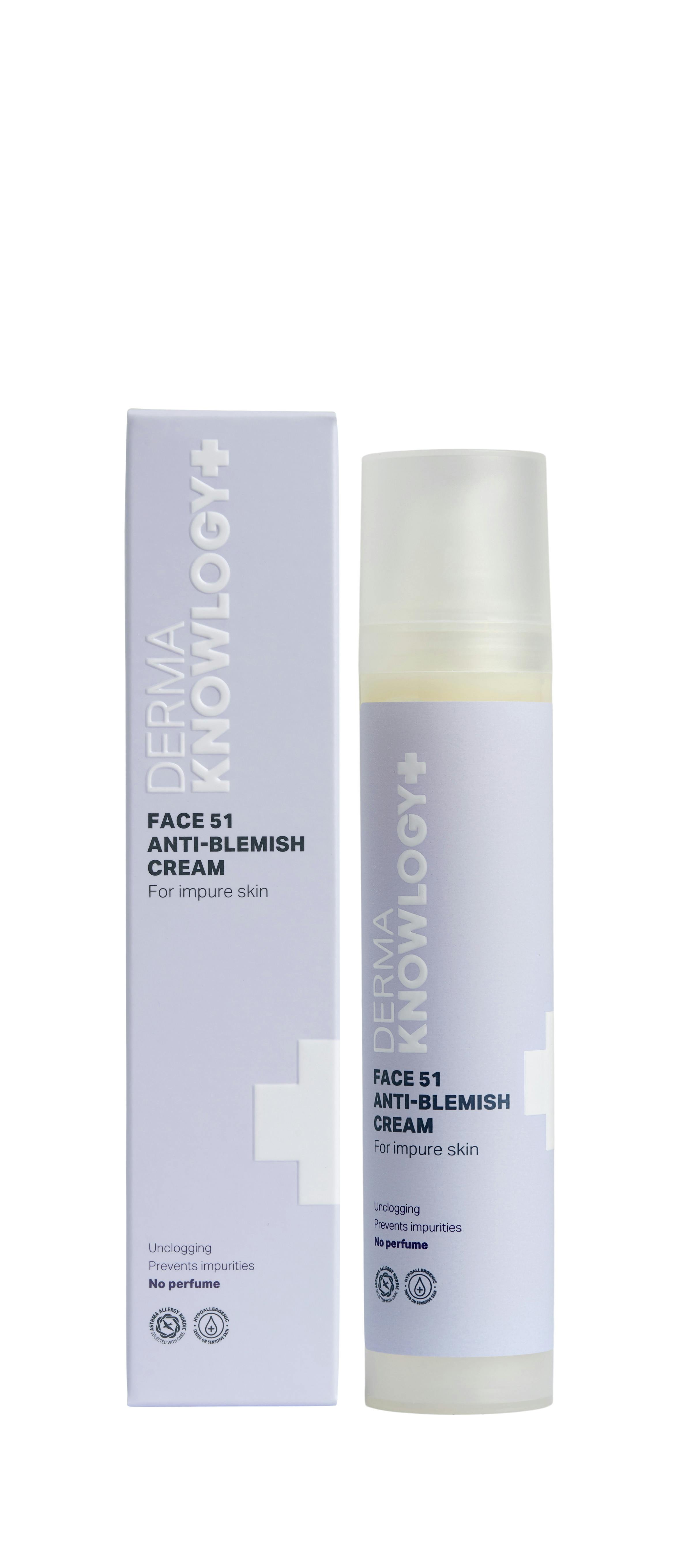 Dermaknowlogy Face 51 Anti-Blemish Cream 50 ml