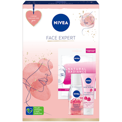 Nivea Face Expert Giftbox 125 ml + 75 ml + 1 stk