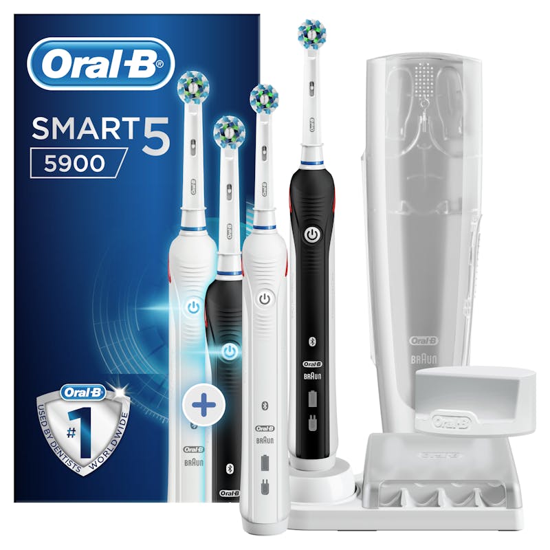 Oral-B Smart 5 5900 Black &amp; White 2 st