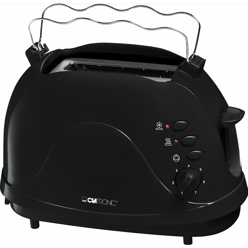 Clatronic TA3565 Toaster Black 1 kpl