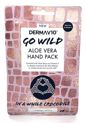 DermaV10 Go Wild Aloe Vera Hand Pack Crocodile 1 stk