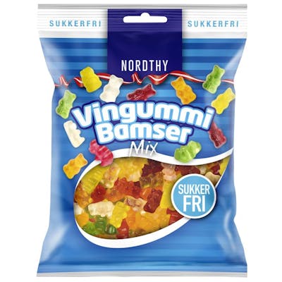 Nordthy Sugar Free Gummy Bears 80 g