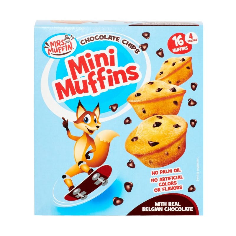 Nordthy Mrs. Muffin Mini Muffins Chocolate Chips 188 g