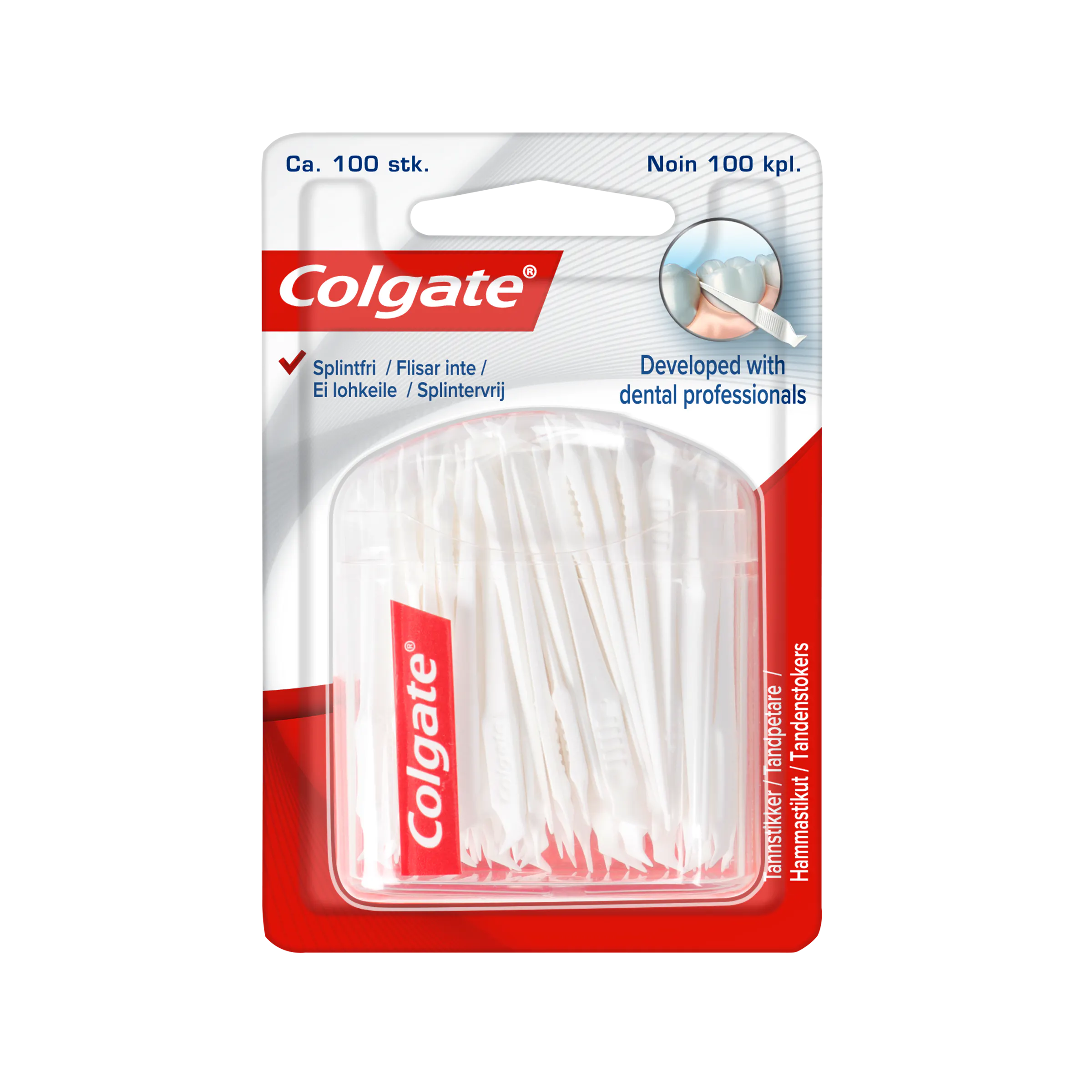 Colgate Toothpicks Plastic 100 pcs