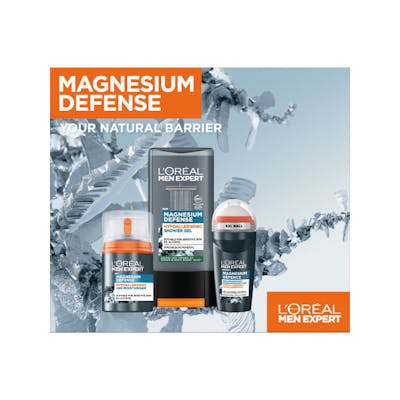 L&#039;Oréal Paris Men Expert Magnesium Defense Gift Set 300 ml + 50 ml + 50 ml