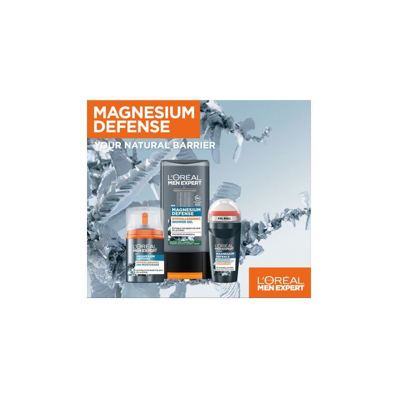L&#039;Oréal Men Expert Magnesium Defense Gift Set 300 ml + 50 ml + 50 ml