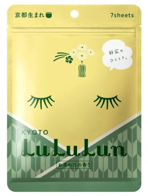 LuLuLun Premium Sheet Mask Kyoto Green Tea 7 kpl