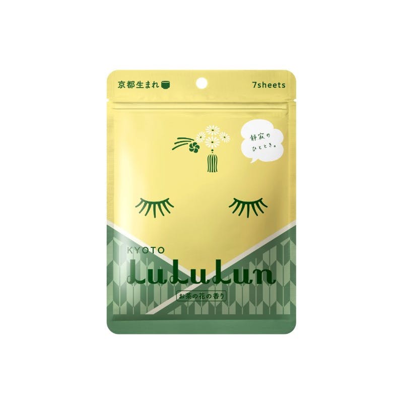 LuLuLun Premium Sheet Mask Kyoto Green Tea 7 st