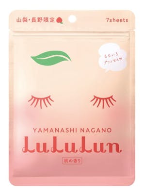 LuLuLun Premium Sheet Mask Yamanashi Peach 7 pcs