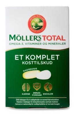 Möllers Total Et Komplet Kosttilskud 28 kpl + 28 kpl