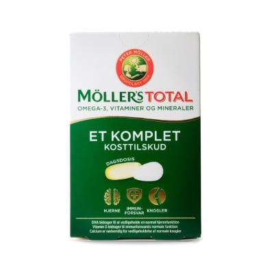 Möllers Total Et Komplet Kosttilskud 28 pcs + 28 pcs