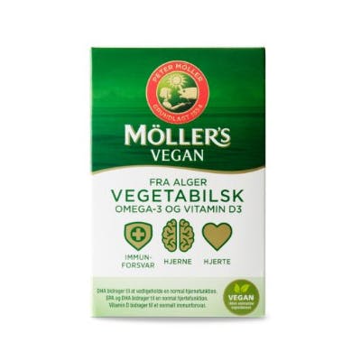 Möllers Vegan Omega-3 30 kpl