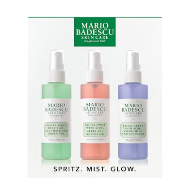 Mario Badescu Spritz. Mist. Glow Kit 3 x 118 ml