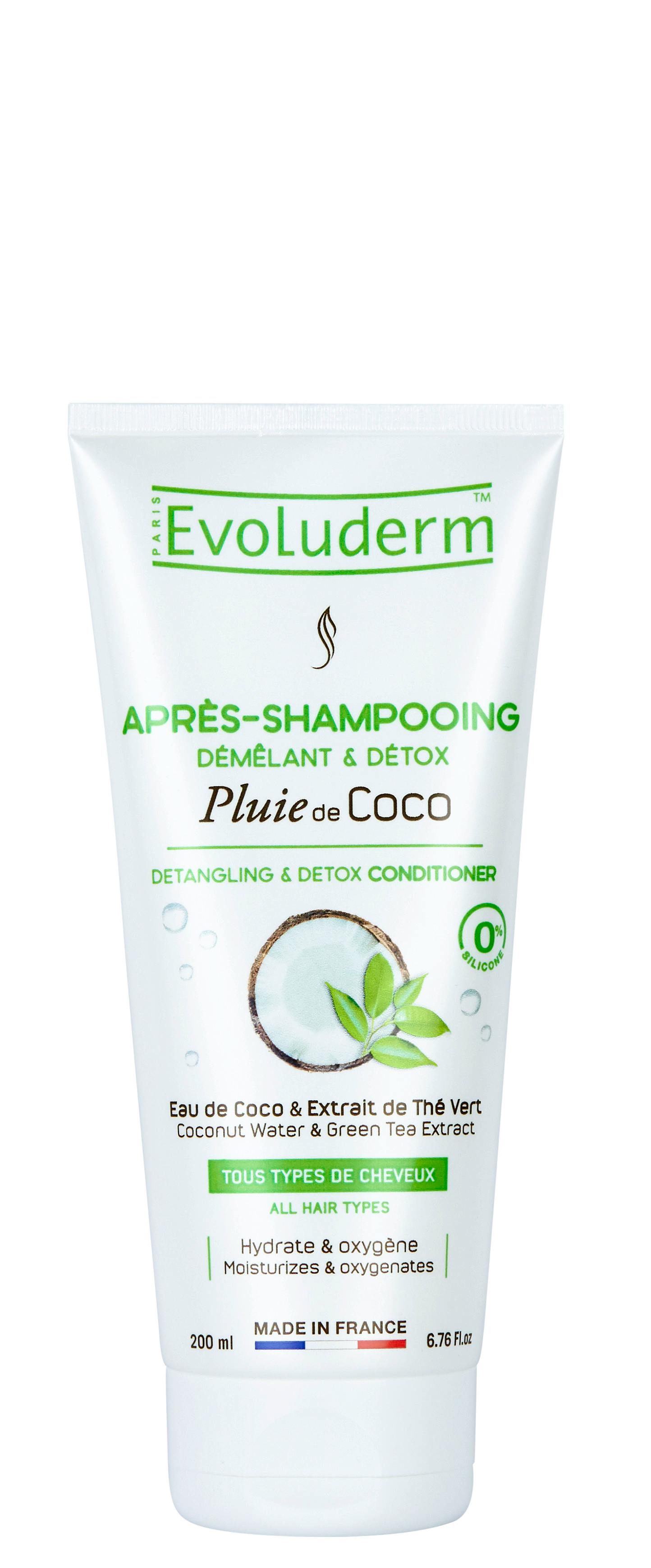 Evoluderm Detox Conditioner Pluie De Coco 200 ml