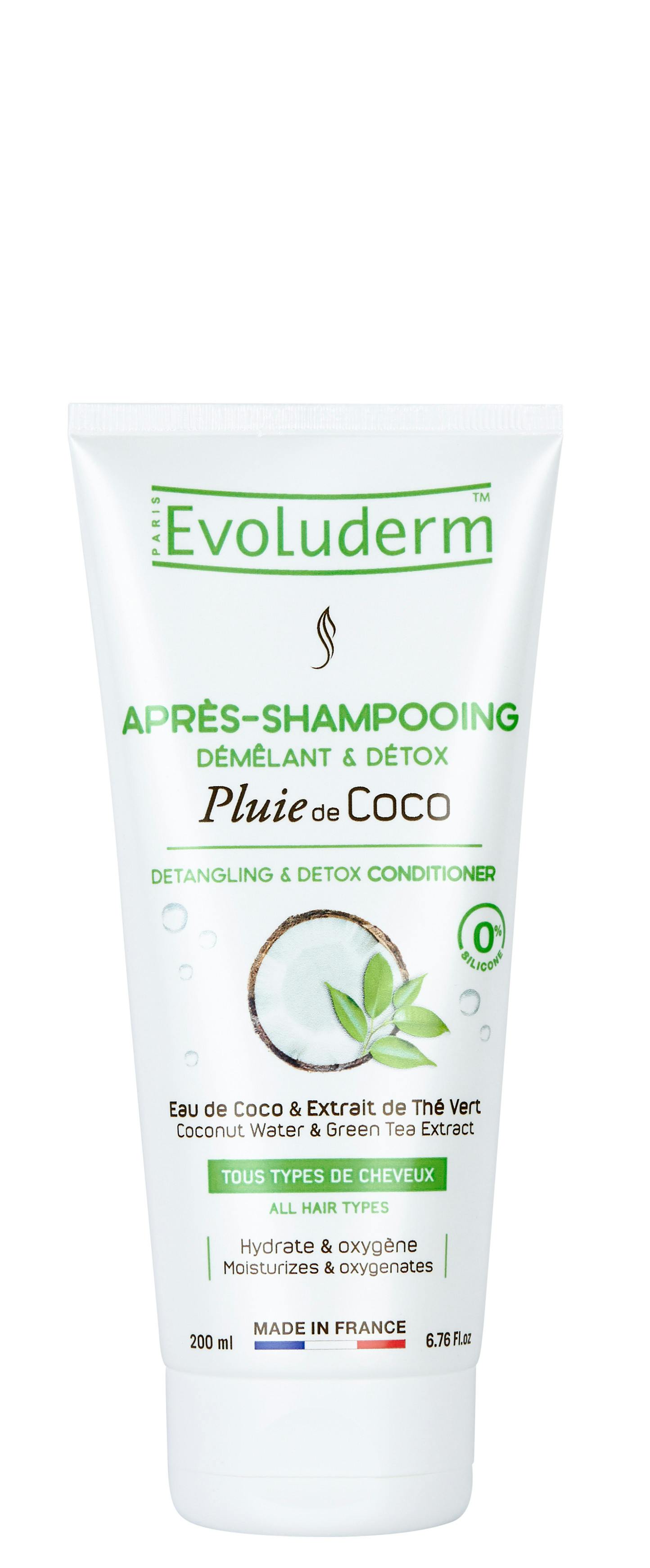 Evoluderm Detox Conditioner Pluie De Coco 200 ml