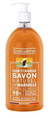 Evoluderm Marseille Natural Soap Orange Blossom 1000 ml
