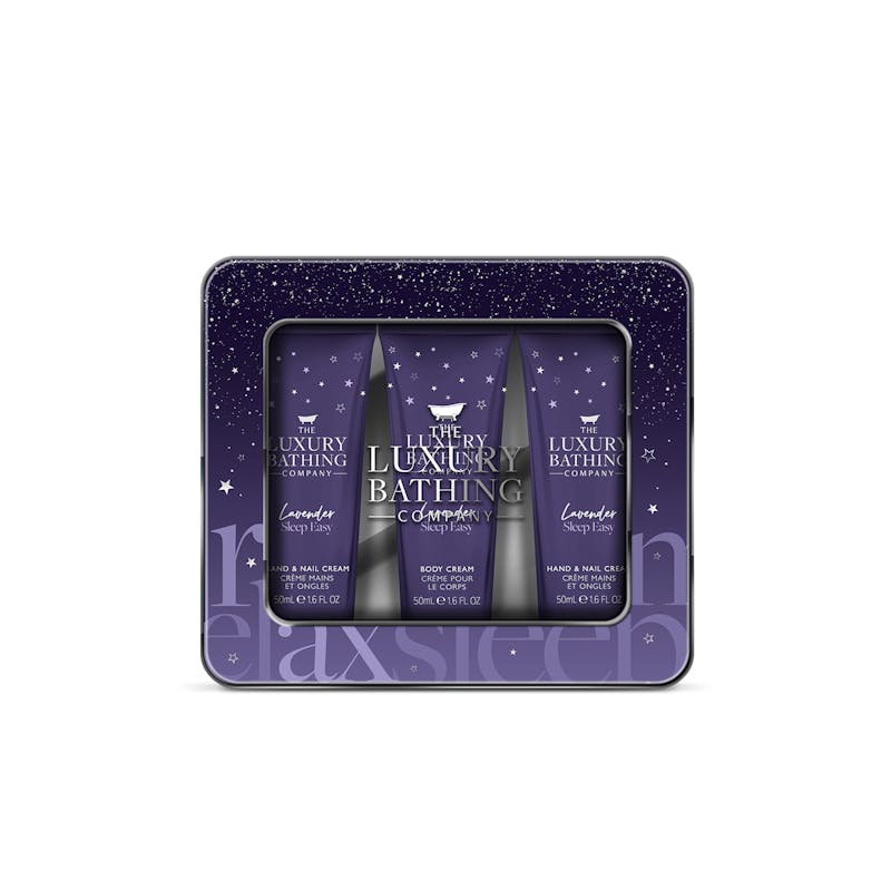 The Luxury Bathing Company Lavender Sleep Easy Hand & Body Care Trio 3 x 50 ml