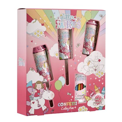 Grace Cole Confetti Collection Glitter Fairies Bath Confetti 3 x 25 g + 1 kpl