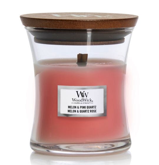 WoodWick Scented Candle Melon & Pink Quartz 85 g £7.25