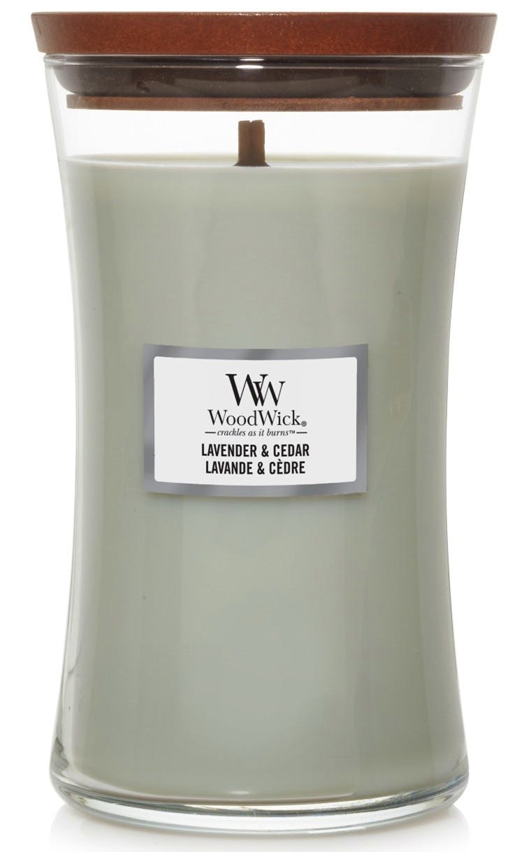 WoodWick Scented Candle Lavender & Cedar 609 g