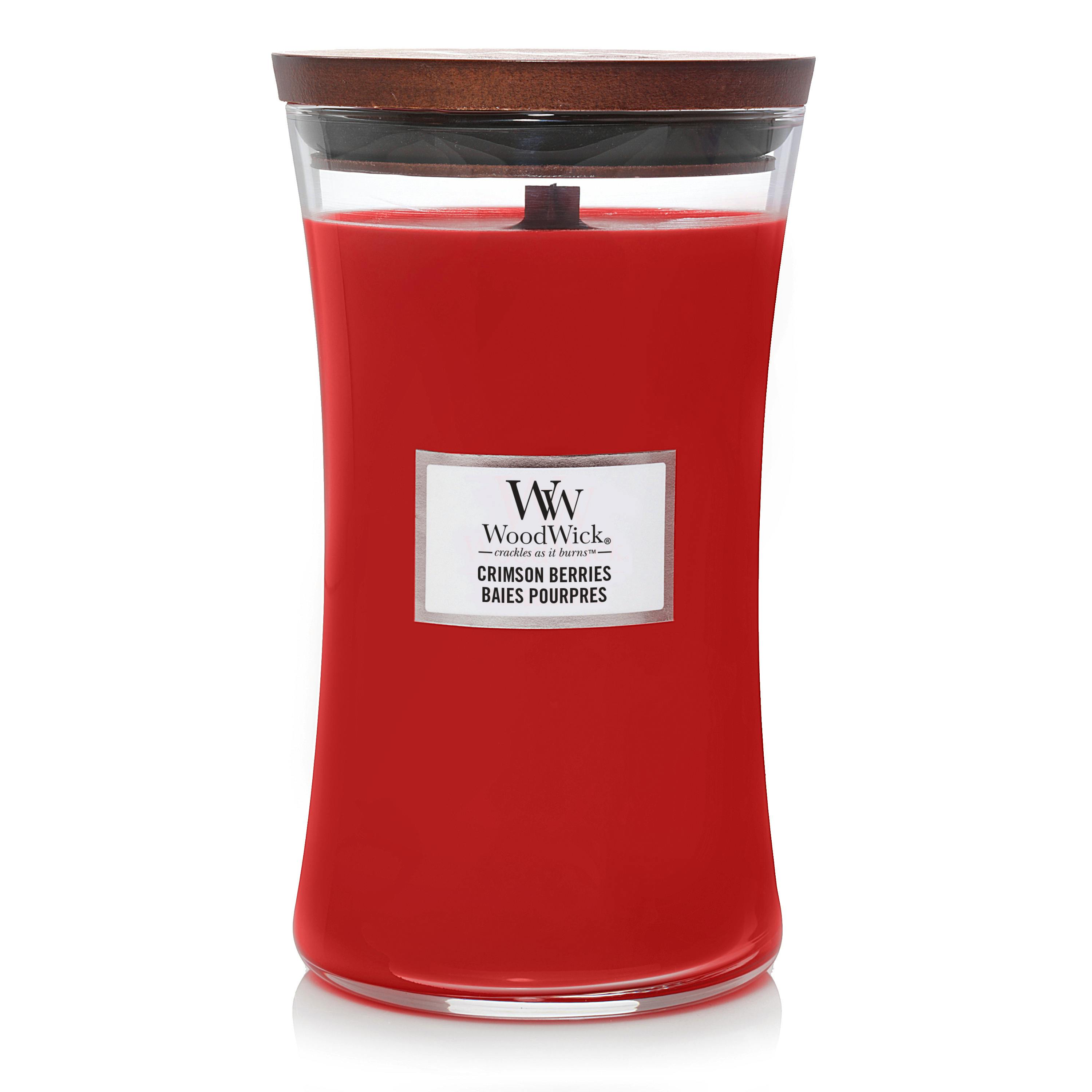 WoodWick Scented Candle Crimson Berries 609 g