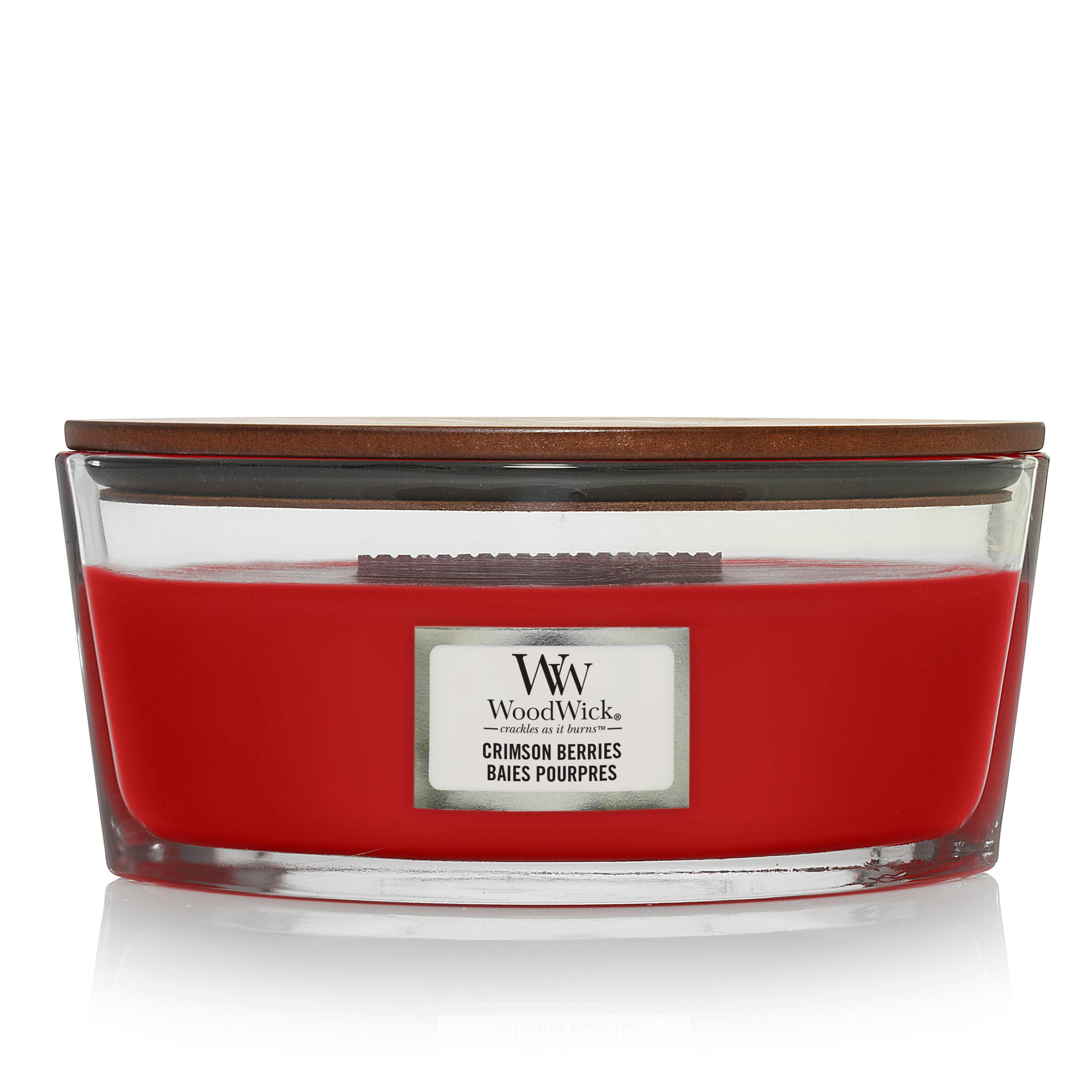 WoodWick Ellipse Heartwick Crimson Berries 453 g