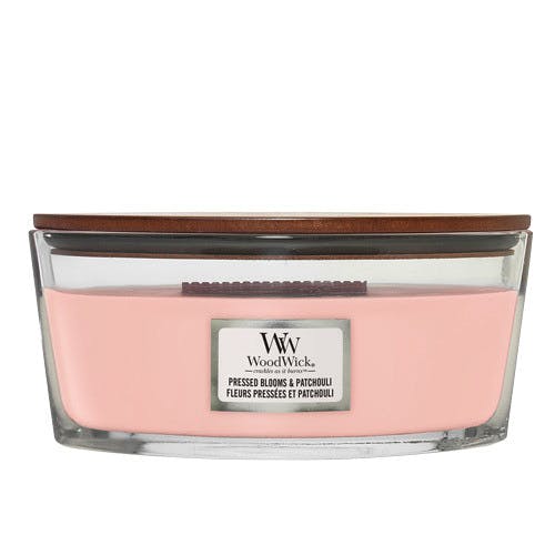 WoodWick Ellips Hearthwick Druk Op Blooms & Patchouli 453 g