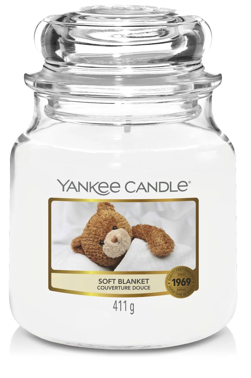 Yankee Candle Klassieke Middelgrote Jar Zachte Deken 411 g