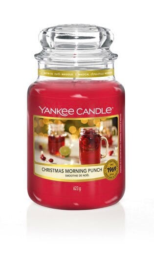 Yankee Candle Classic Large Jar Christmas Morning Punch 623 g 77.95 kr