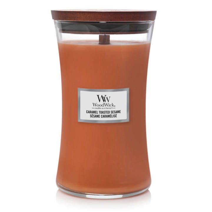 WoodWick Scented Candle Caramel Toasted Sesame 609 g £23.99