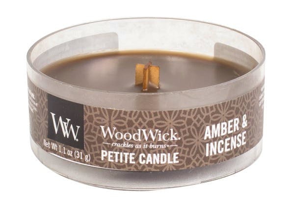 WoodWick Petite Scented Candle Amber & Incense 31 g £2.25