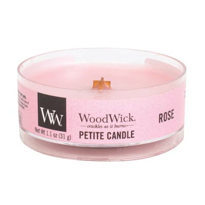 WoodWick Petite Scented Candle Rose 31 g