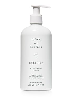Björk &amp; Berries Botanist Hand &amp; Body Lotion 400 ml
