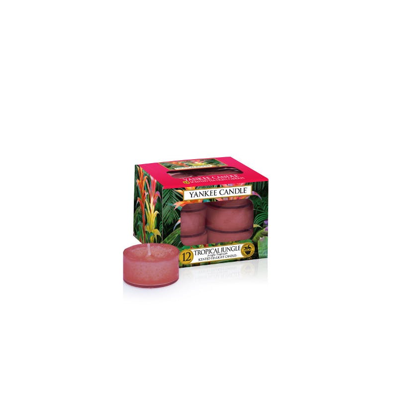 Yankee Candle  Scented Tea Lights Tropical Jungle 12 kpl