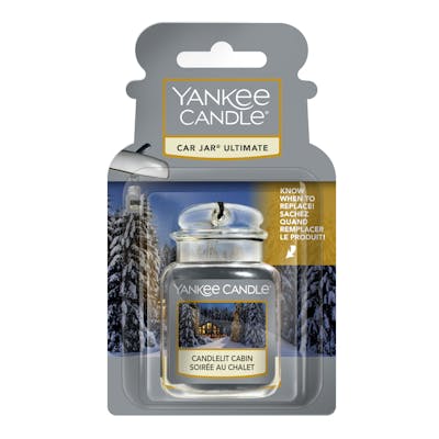 Yankee Candle Car Jar Candlelit Cabin Air Freshener 1 stk