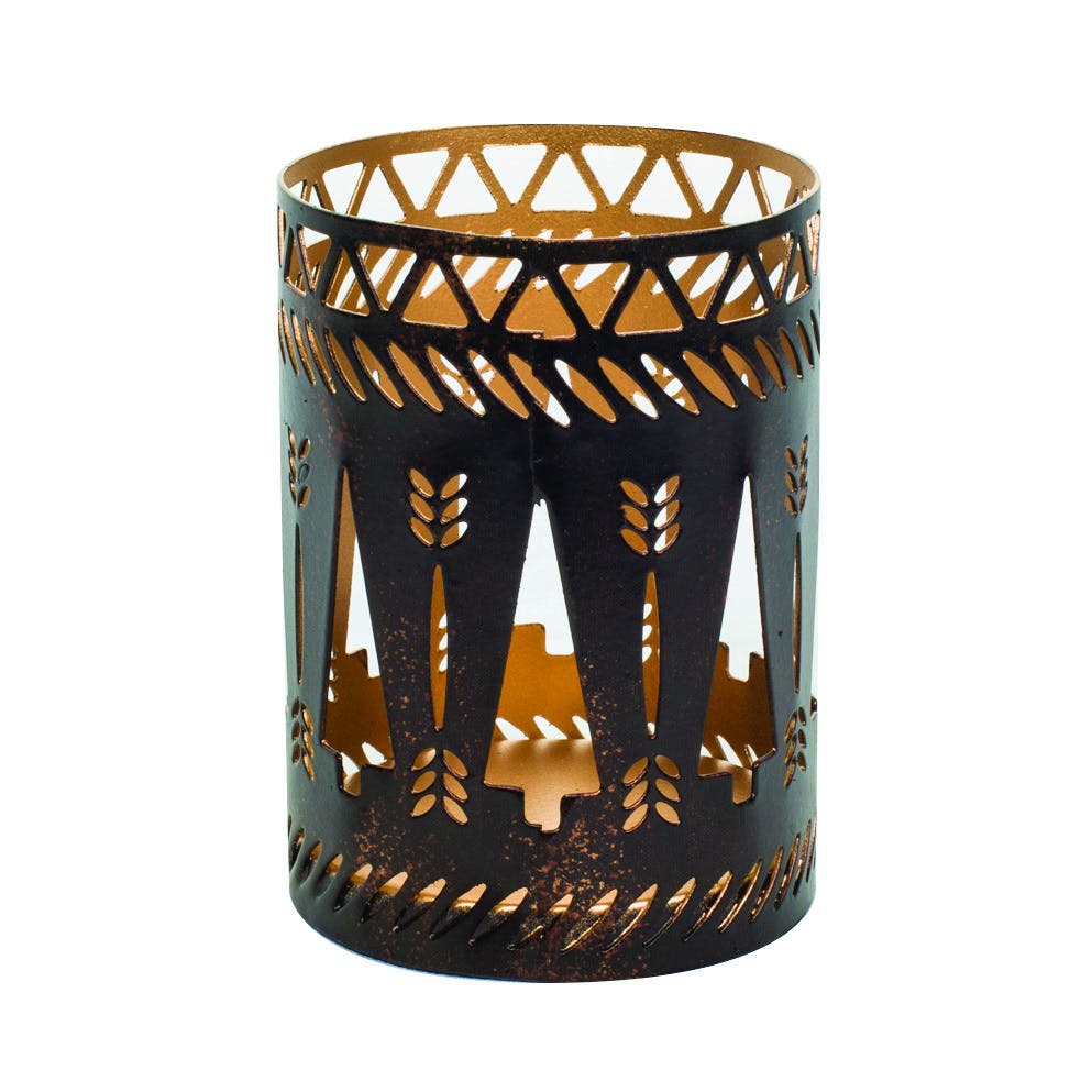 WoodWick Petite Candle Holder Bronze Trees 1 pcs £3.99