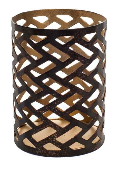 WoodWick Petite Candle Holder Herringbone 1 pcs £1.99