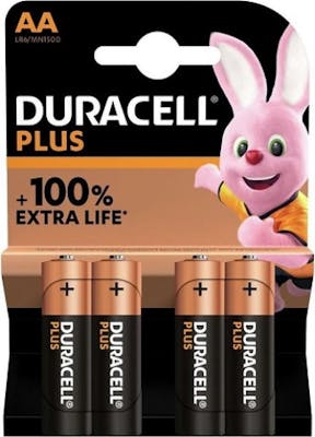 Duracell AA Plus Power 4 pcs