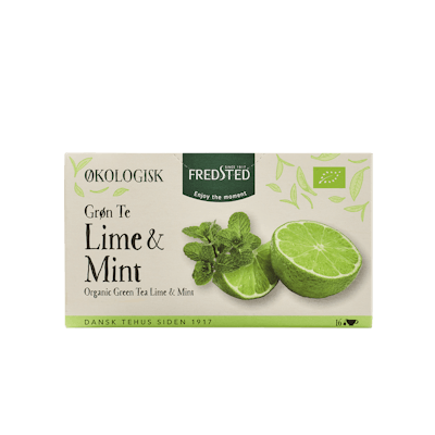 Fredsted Organic Green Tea Lime &amp; Mint 16 st