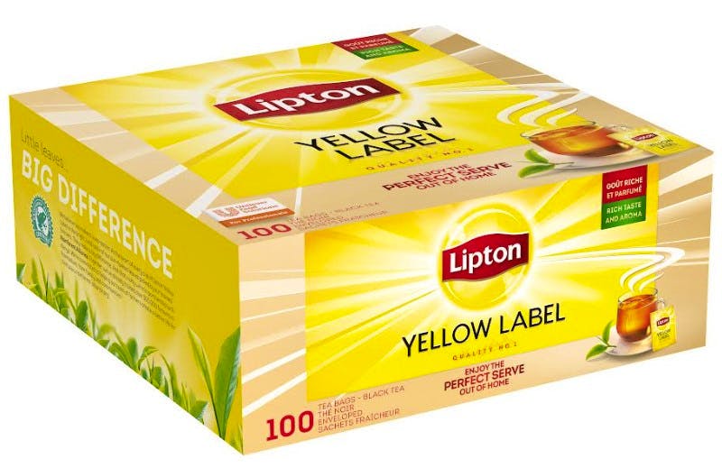 Lipton Yellow Label 100 stk