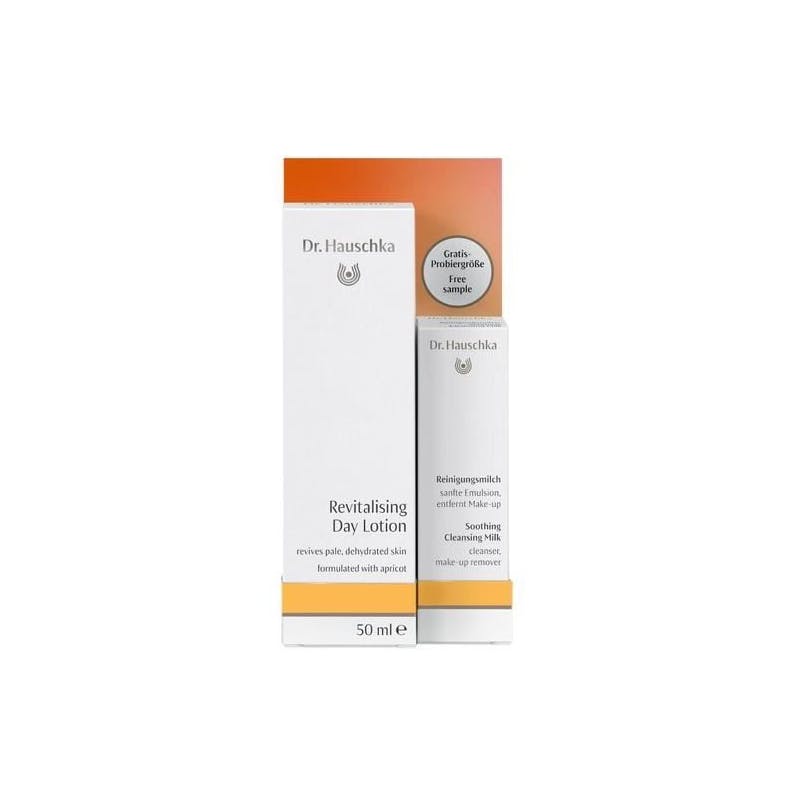 Dr. Hauschka Revitalising Day Lotion + Soothing Cleansing Milk 10 ml + 50 ml